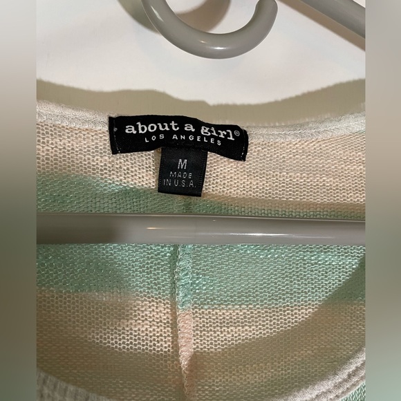 ‘About a girl’ sheer striped sweater - Picture 2 of 3